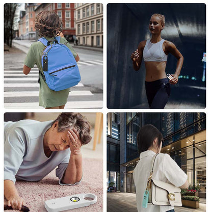 Rechargeable Personal Safety Alarm 135dB Portable Security