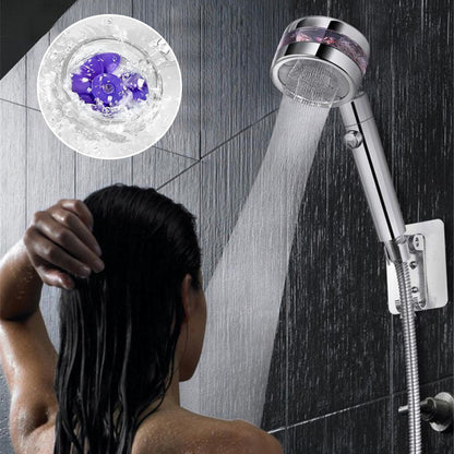 Rotatable High-Pressure Shower Head Handheld Filtered