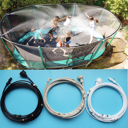 Versatile Sprinkler System, Efficient Watering Hose with Spray Nozzles for Garden Refreshment