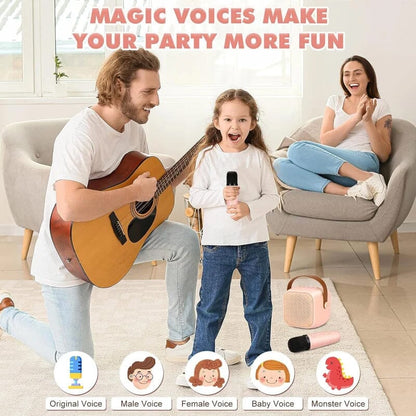 Portable Mini Karaoke Machine  Wireless Duet
