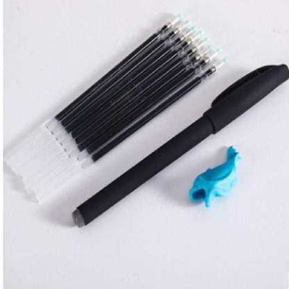 Ensemble de stylos magiques réutilisables pour cahier d'exercices d'écriture manuscrite