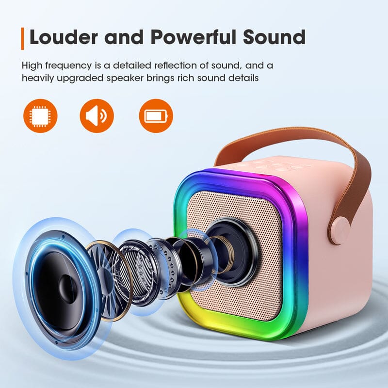 Portable Mini Karaoke Machine  Wireless Duet