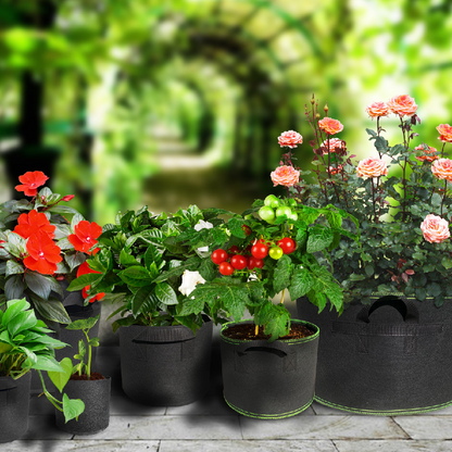 Durable Plant Bag, Sturdy Garden Container with Handles