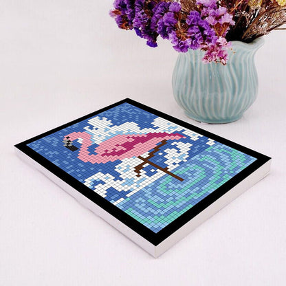 Colour By Numbers Mosaic Book Set 100-Page Artistic Activity