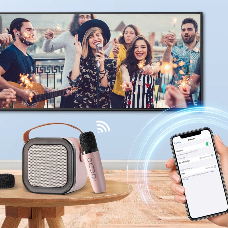 Portable Mini Karaoke Machine  Wireless Duet