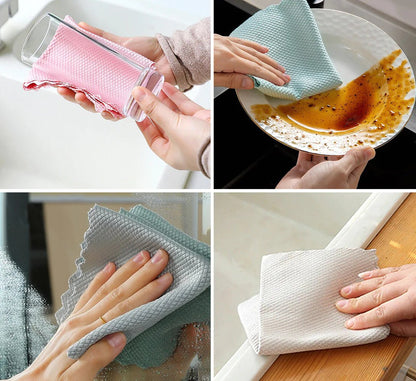 Reusable Cleaning Cloths - 5 Pack