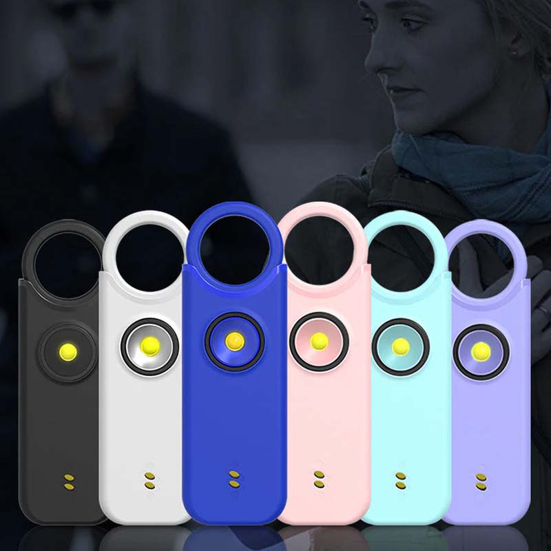 Rechargeable Personal Safety Alarm 135dB Portable Security