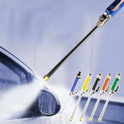 Adjustable High-Pressure Cleaner Nozzle, Ergonomic Handle