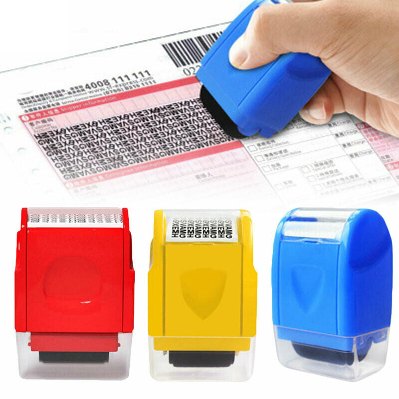 Identity Protection Roller Stamp Privacy Seal Tool