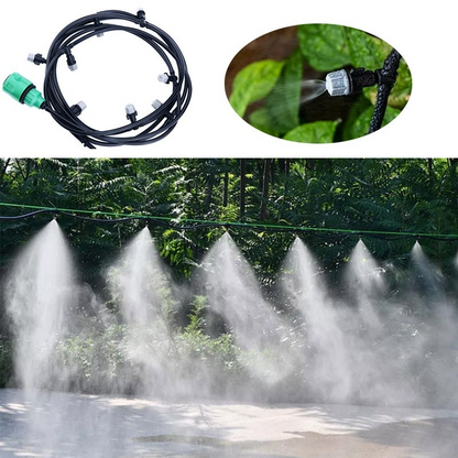 Cooling Mist System, Outdoor Temperature Regulation
