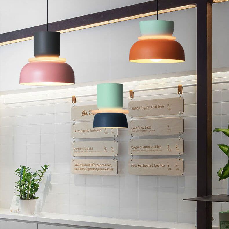Nordic Colorful Macaron Pendant Light | LED