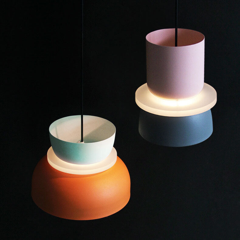 Nordic Colorful Macaron Pendant Light | LED