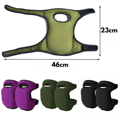 Comfortable gardening knee pads, padded support