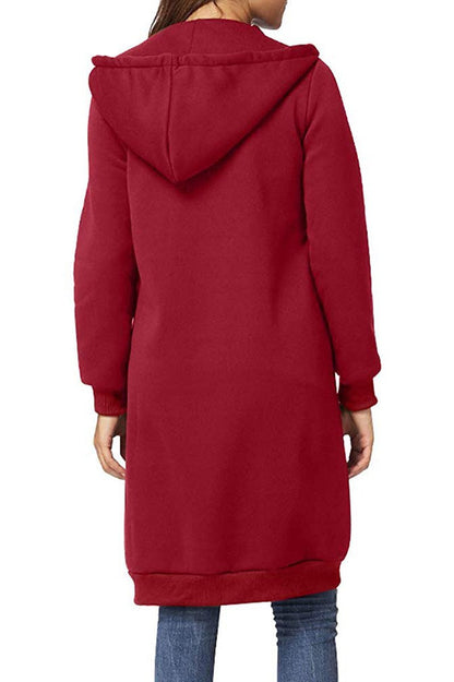 Women's Oversized Zip-Up Hoodie | Long Fit