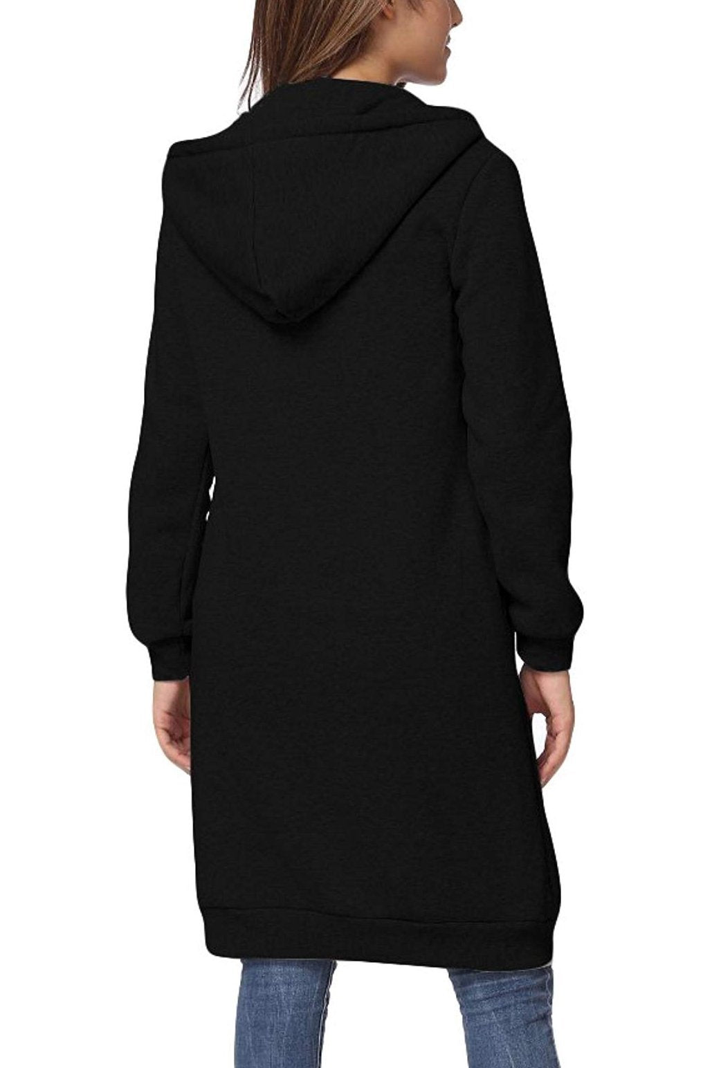 Women's Oversized Zip-Up Hoodie | Long Fit