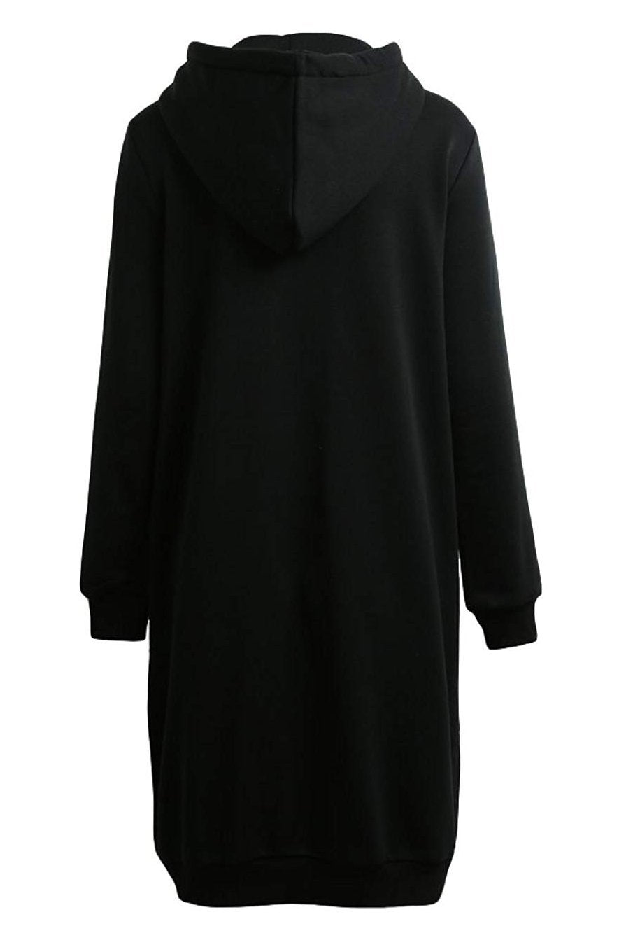 Women's Oversized Zip-Up Hoodie | Long Fit
