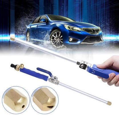 Adjustable High-Pressure Cleaner Nozzle, Ergonomic Handle
