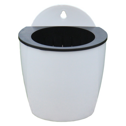 Modern Self-Watering Hanging Planter, Wall-Mounted Design