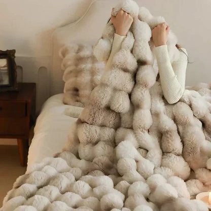 Plush Throw Blanket, Snuggly Warm