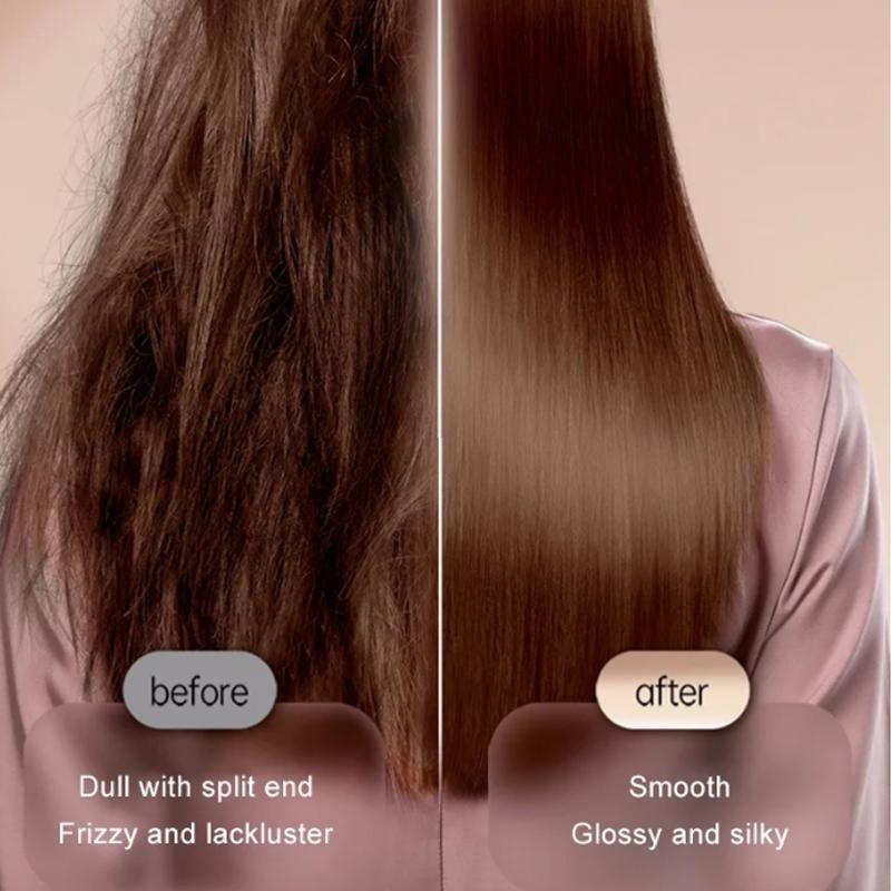 Hair Straightener Brush Frizz Control & Silky Smooth Finish
