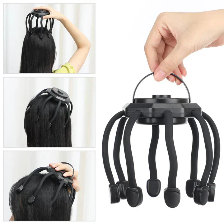 Calming Head Massage Device, Soothing Relaxation Aid
