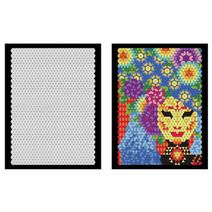 Colour By Numbers Mosaic Book Set 100-Page Artistic Activity