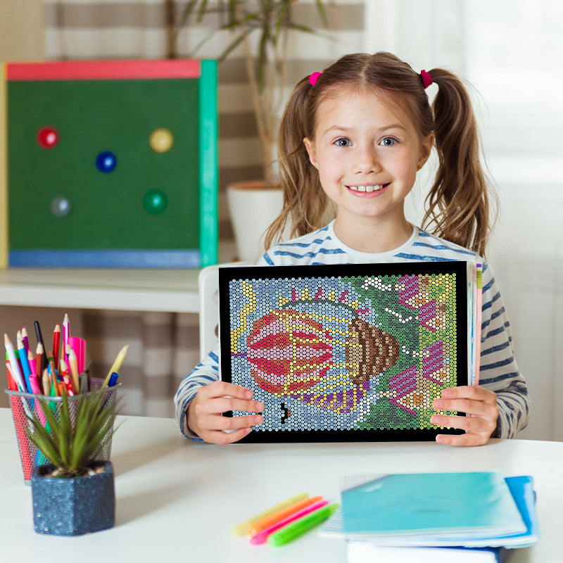 Livre de mosaïque à colorier par numéros, 100 pages, activité artistique