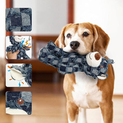 Indestructible Robust Bear –Durable Plush Toy for Aggressive Chewers