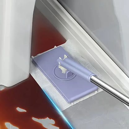 Compact Spin Mop 360° Swivel & Washable Head