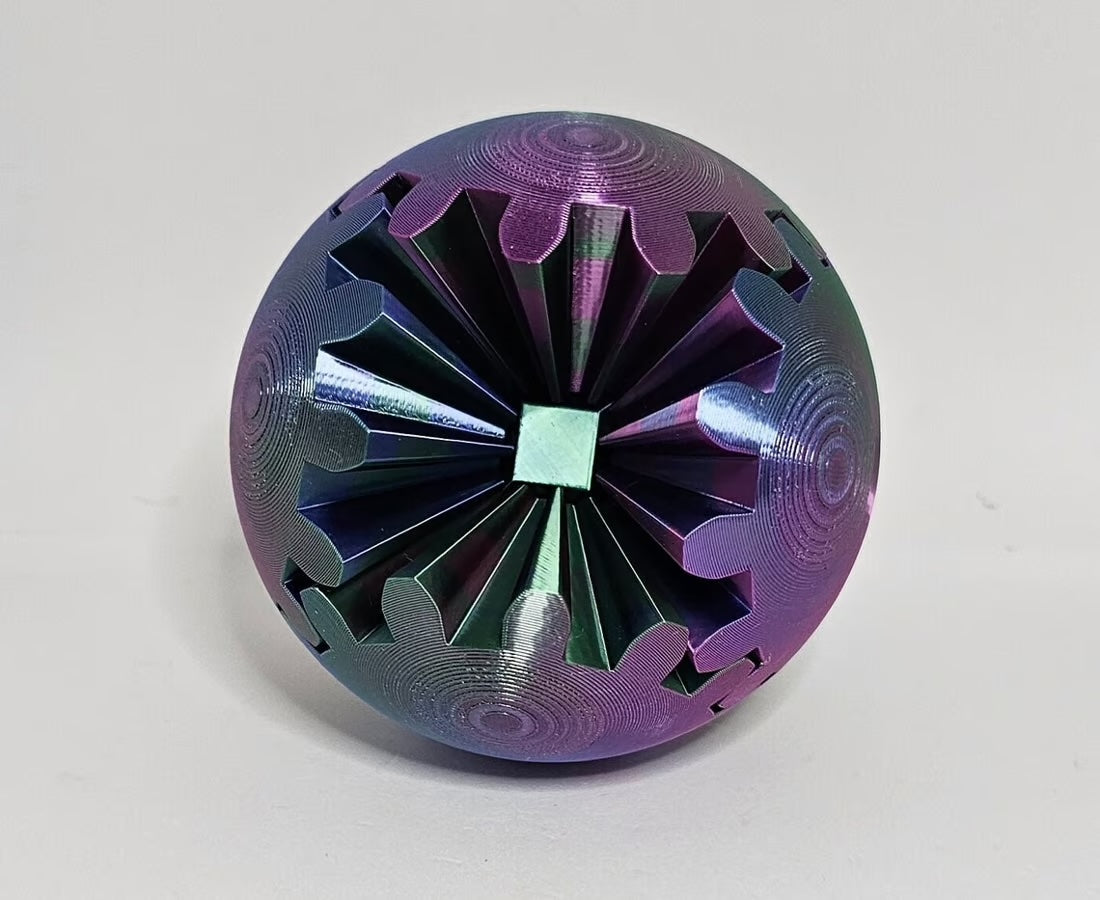 Gear Sphere Fidget Toy Pocket Mechanical Spinner
