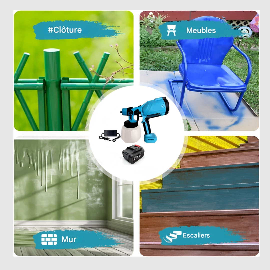 Portable paint sprayer  Fast & cordless