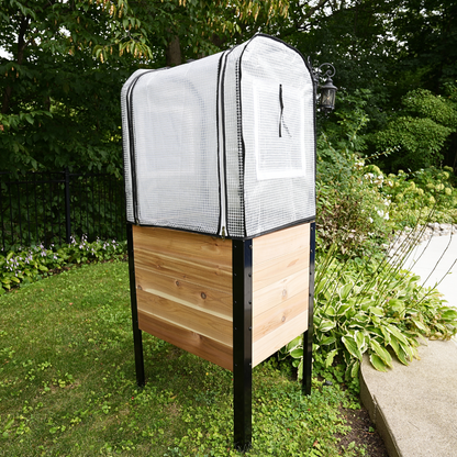 Greenhouse Cover for Planters 24" Tall Protective Frame Set