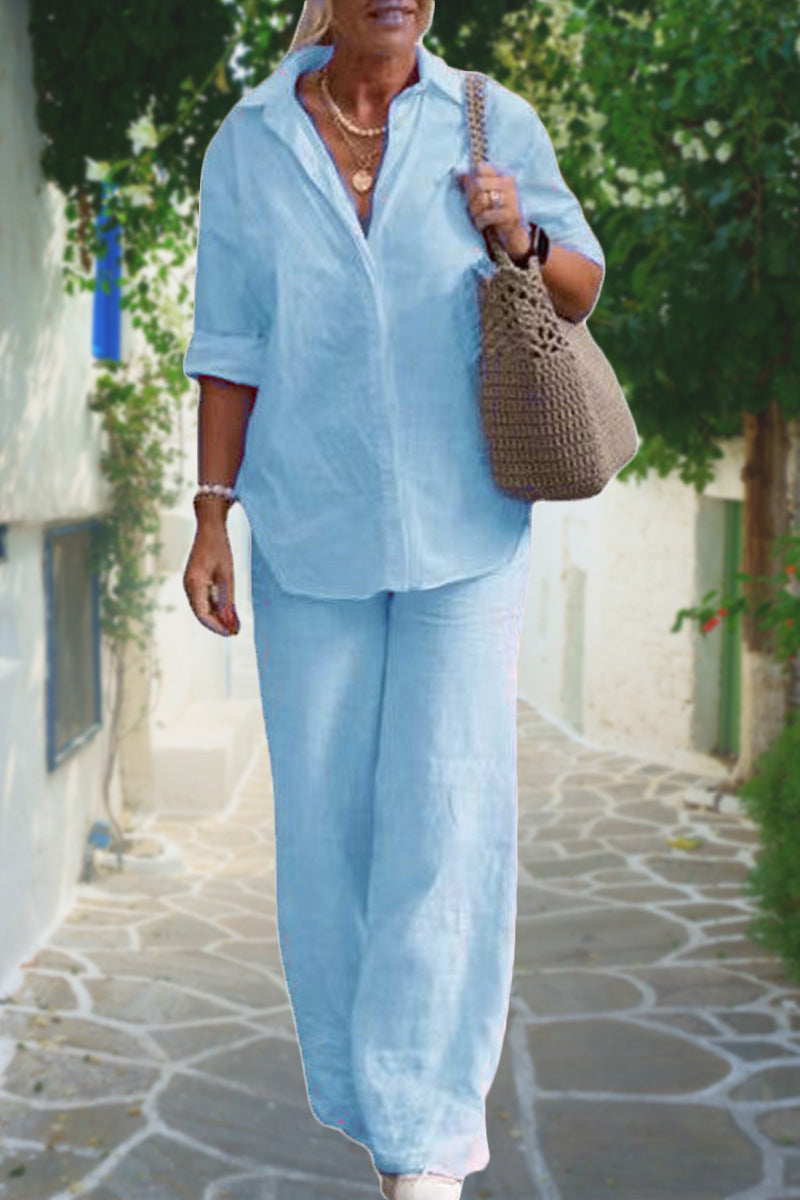 Women's Monochrome Casual Set | Two Pieces