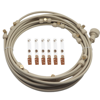 Versatile Sprinkler System, Efficient Watering Hose with Spray Nozzles for Garden Refreshment