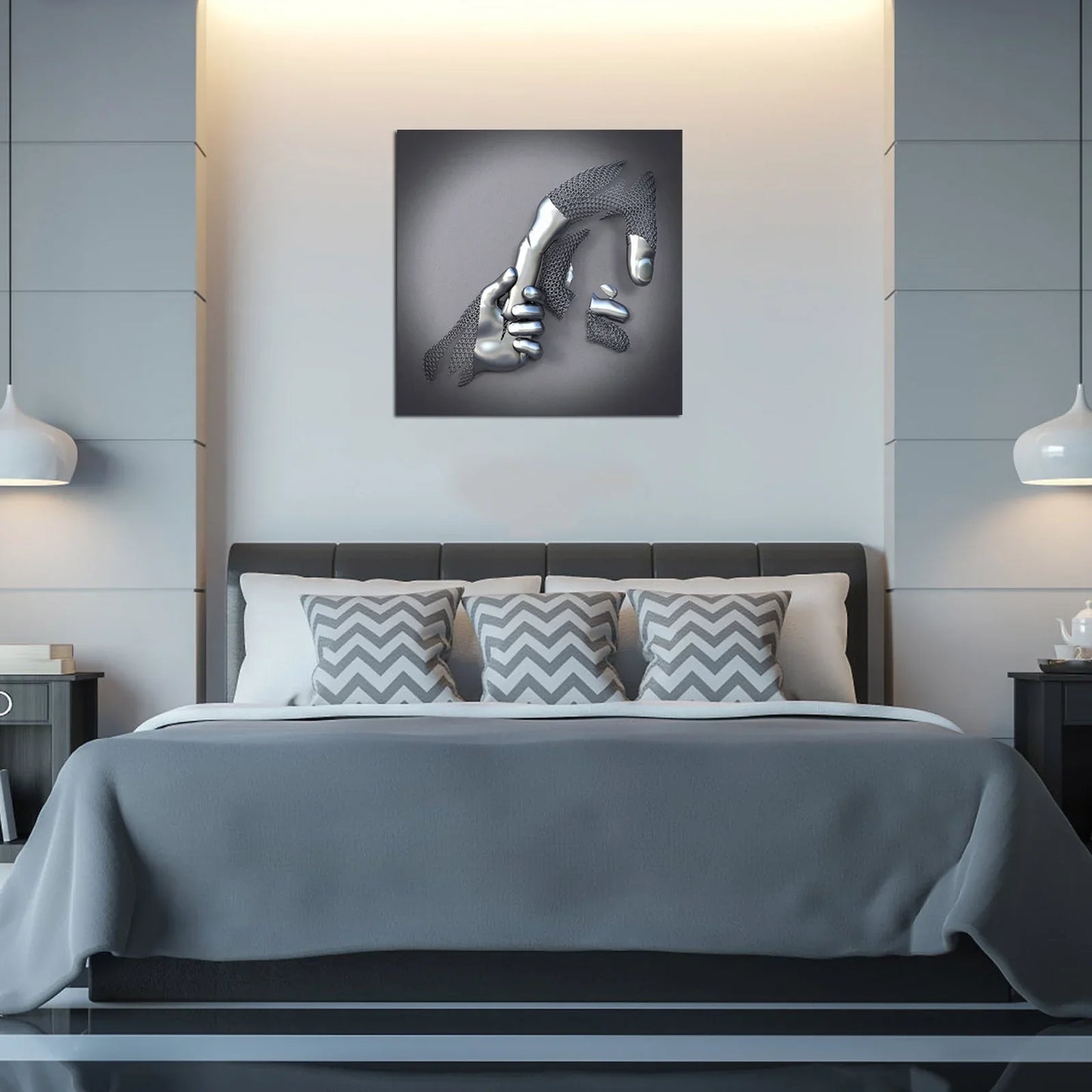 Artistic canvas, modern design