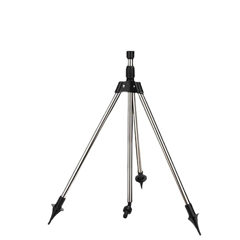 Automatic Rotating Garden Sprinkler, Retractable Tripod Design