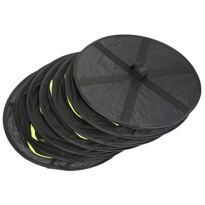 Foldable Drying Rack, Multi-Tier Mesh Design for Efficient Drying