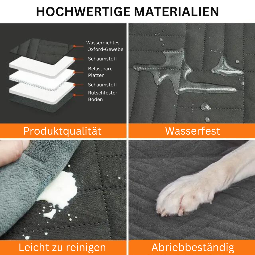 Hard Floor Car Seat Extender for Dogs