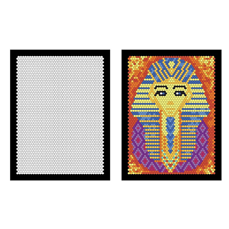 Livre de mosaïque à colorier par numéros, 100 pages, activité artistique