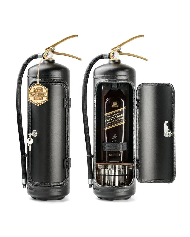 Red FireBar Hidden Mini Bar Stealthy Stylish