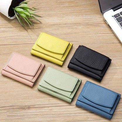 Blocking Soft PU Wallet Mini Coin Purse