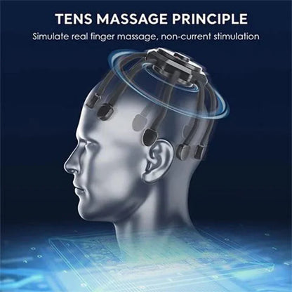Calming Head Massage Device, Soothing Relaxation Aid