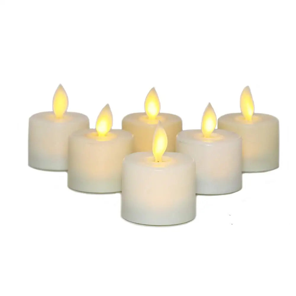 Ambient LED Candle Set, Flickering Flame Effect