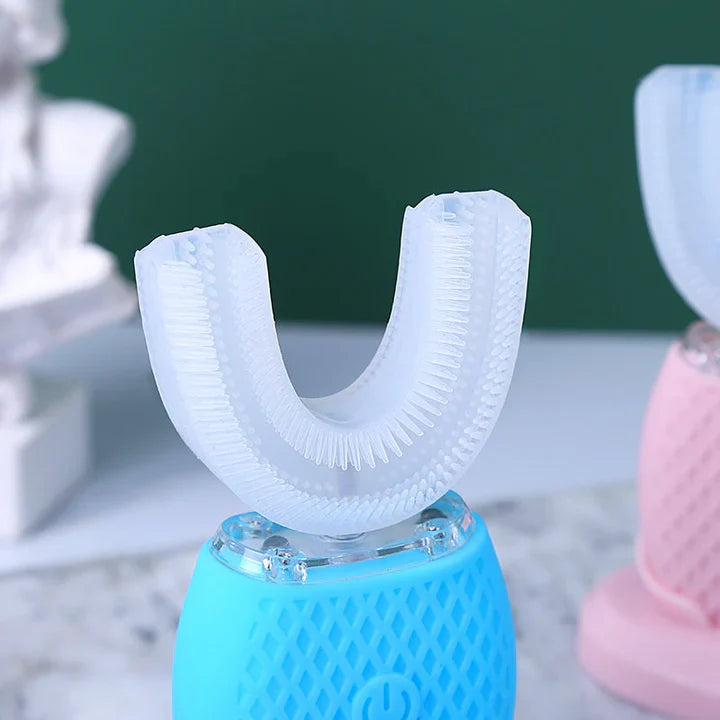 Ultrasonic Toothbrush, 360-Degree Cleaning System