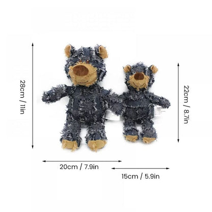 Indestructible Robust Bear –Durable Plush Toy for Aggressive Chewers