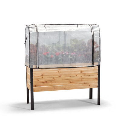 Greenhouse Cover for Planters 24" Tall Protective Frame Set