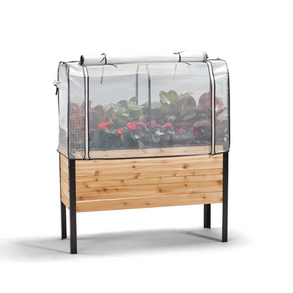 Greenhouse Cover for Planters 24" Tall Protective Frame Set