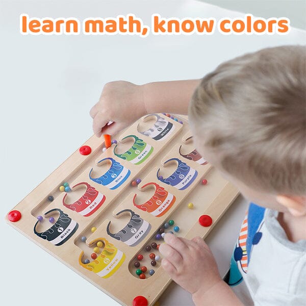 Interactive Magnetic Color and Number Activity, Educational Fun