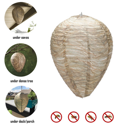 Wasp Deterrent Lamp, Hanging Insect Shield