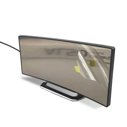 Curved LED Digital Alarm Clock, Sleek Modern Design